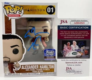 Lin-Manuel Miranda Signed Hollywood Store Exclusive Funko POP! Autograph JSA COA - Picture 1 of 5