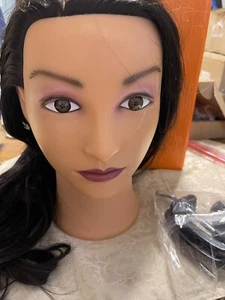 Hak Hairginkgo Lady Training Head Mannequin Practice Haircutting Long Hair Stand - Picture 1 of 10