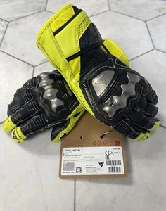 Dainese Full Metal 7 Gloves Black/Yellow Fluo XS - Picture 1 of 8