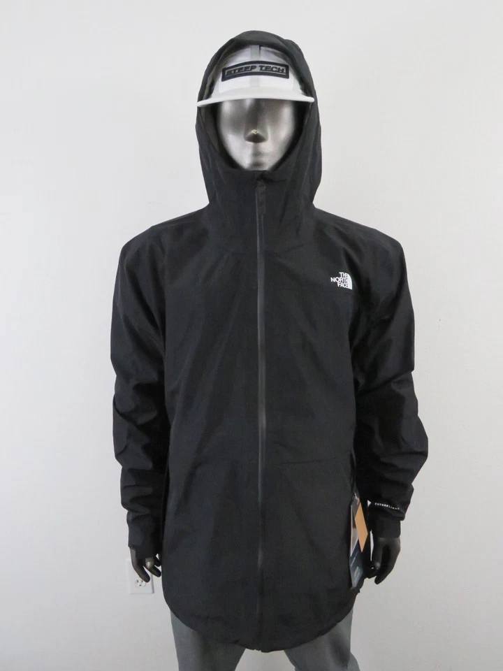 Mens The North Face Dryzzle FUTURELIGHT Hooded Waterproof Rain Jacket - Black - Image 1 of 4