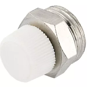 Válvula de sangrado radiador BSP de 1/4"" 3/8"" 1/2"" de pulgada sin necesidad de llave - Imagen 1 de 3
