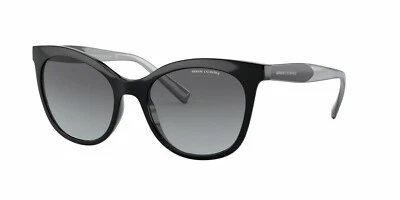 Gafas de sol para mujer Armani Exchange AX4094S 81588G negras ojo de gato gris degradado 54 mm Foto 1 de 4