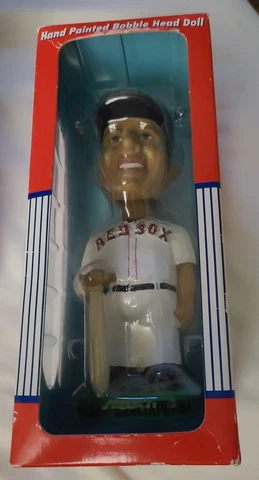 Boston Red Sox Nomar Garciaparra 2001 Bobble Dobbles Bobblehead New in Box Cover