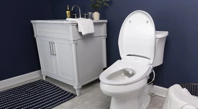 BIO BIDET HORIZON Brand New in Box heated seat hot water air dryer elongated - Image 1 of 3