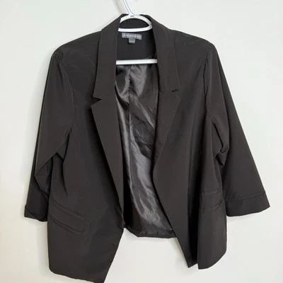 Легкий черный женский блейзер Warehouse One размер XXL - Изображение 1 из 4
