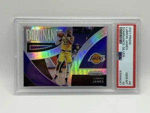 2021-22 Panini LEBRON JAMES Dominance Silver Prizm - PSA 10 Gem Mint - Picture 1 of 2