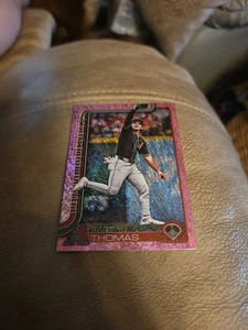 2025 Topps Serie 2 - Alek Thomas - Lámina Holo Rosa #428 Diamondbacks - Imagen 1 de 2