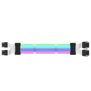 ARGB-Netzteil-Verlängerungskabel, Motherboard-RGB-Verlängerungskabel für Co8658 - Bild 1 von 21