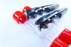 LOT ( 2 PCS ) NEW 1/2" SOLID CARBIDE END MILLS SQUARE CORNER CNC MACHINIST TOOL - Picture 1 of 7