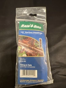 Rain Bird Barbed Coupling for 1/2" or 5/8" Tubing - Pack of 4 BC50/4PKSX - Picture 1 of 2