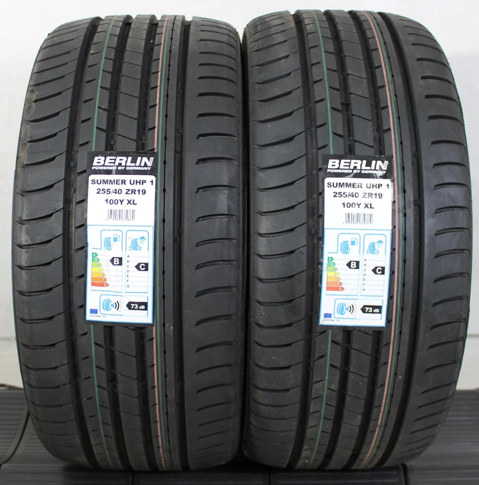 2 x 255/40R19 100Y Sommerreifen Berlin Tires Summer UHP1 2019 XL - Bild 1 von 4