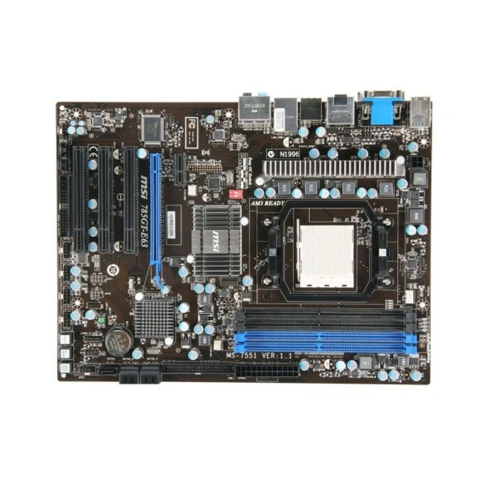 EVGA 120-LF-E651-TR P55V SLI Mainboard_x000D_ - Image 1 of 1