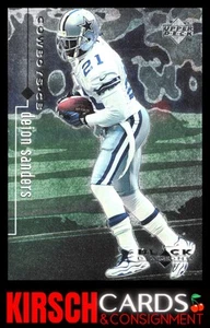 Deion Sanders 1998 Upper Deck Black Diamond Rookie Edition #24 Dallas Cowboys - Picture 1 of 2