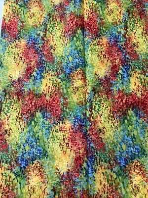 Fundamentals Hoffman Inter. Fabric Cotton Colored Starburst Splotch 1/2 Yard - Image 1 of 4