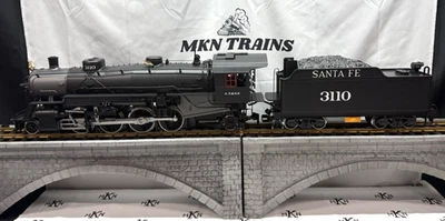LGB 20872 ATSF Santa Fe Mikado 2-8-2 Steam Locomotive W/Sound Smoke G Scale - Image 1 of 4