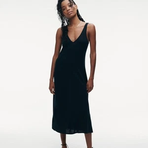 NAADAM Black Ultra Fine Cashmere Tank Dress size Small NWT - Picture 1 of 13