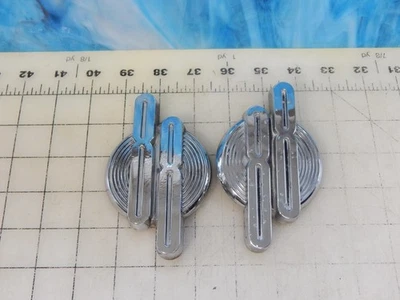 Oldsmobile Super 88 1956 emblema SET OEM GM 567496rh 567497lh Foto 1 de 4