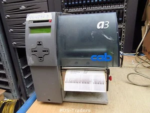 23.528 METERS - CAB A3 Thermo Label POS Printer Network Parallel DT/TT Drucker - Bild 1 von 4
