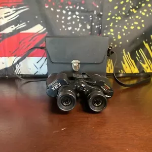 Vintage SEARS Binoculars 7-15x35mm Model 583.25200 Discoverer Wide Zoom Case - Picture 1 of 14