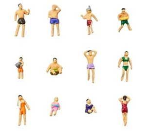 Colección de diorama escala N TOMYTEC #118 Sunbathers, maqueta ferroviaria - Imagen 1 de 2