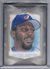 2020 Transcendent Hall of Fame VLADIMIR GUERRERO Framed SKETCH 28/50 Topps