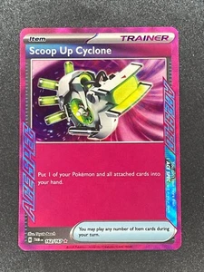 Juego de cartas coleccionables Pokémon Scoop Up Cyclone 162/167 Ace Spec Twilight Masquerade S&V inglés casi nuevo - Imagen 1 de 2
