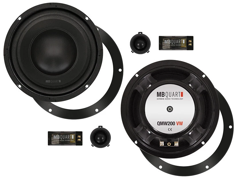 MB Quart QM200 VW Kit 20 cm Mids,Tweeters/ Xover Suitable for Golf IV, Golf V UK - Image 1 of 1