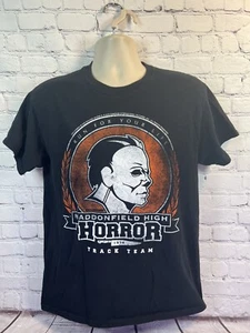 HALLOWEEN HORROR NIGHTS 2016 Michael Myers Men Small Medium Black T-shirt - Picture 1 of 3