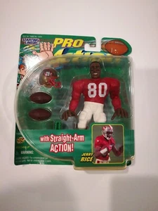 Nfl Hasbro Starting Lineup No 72505 Jerry Rice #80 Pro Action Figure - Picture 1 of 3