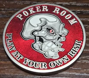 Geocoin Poker Room Geocoin Unactivated Pathtag Alt Geocaching - Picture 1 of 2