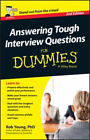 Answering Tough Interview Questions for Dummies - UK Paperback Ro