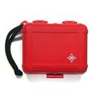 Stokyo Black Box DJ Cartridge Case Red Holds 2 Carts and Spare Stylus Compact