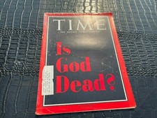 (April 8, 1966) Time Magazine - IS GOD DEAD? - Rare