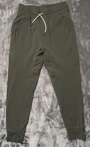 BYLT Active Jogger Sweatpants Men's Small Green Stretch Tapered Athleisure Pants - Picture 1 of 9