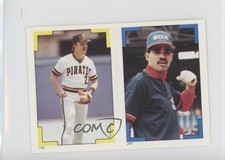 1986 O-Pee-Chee Album Stickers Ozzie Guillen Jim Morrison #133-294