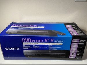 Open Box Sony SLV-D281P Progressive Scan DVD VHS Player VCR Combo