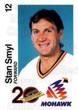 1989-90 Vancouver Canucks Mohawk #19 Stan Smyl