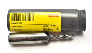 Herramienta de corte sólida Sandvik Coromant genuina OEM NG86CS-1900 taladro de repuesto - Imagen 1 de 5