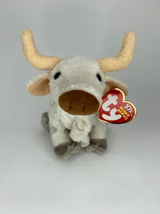 Frosty - Bull - Ty Beanie Baby 2003 RETIRED Stuffed Bean Plush With Tags - Picture 1 of 13