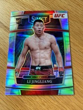 2022 Select Refractor LI JINGLIANG ROOKIE UFC Trading Card 74
