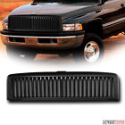 For 94-01/02 Dodge Ram Matte Blk Vertical Front Hood Grill Grille 1P Replacement