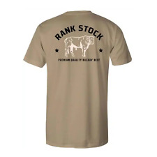 Hooey Youth Boy's "CHARBRAY" Rank Stock Graphic Tan T-Shirt HT1684TN-Y