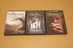 Lot 3 Conjuring DVD's The Conjuring 1+2+3 The Devil Made Me Do It