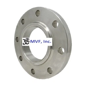 4" 150 Raised Face (RF) Threaded (NPT) Flange 304 Stainless ANSI S513110304 - Picture 1 of 3