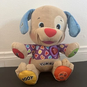 Fisher Price Laugh Learn Smart Stages Puppy Plush Baby Toddler Learning Works - Picture 1 of 4