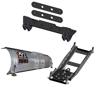 Kit de arado KFI Products para Hisun Motors Sector 450 2015-2022 con hoja de acero de 72" Foto 1 de 2
