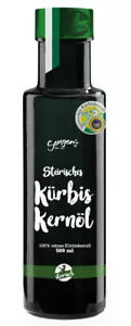 Steirisches Kürbiskernöl g.g.A. 100% reines Kernöl aus der Steiermark (500 ml) - Bild 1 von 7
