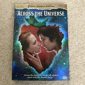 Across The Universe Movie DVD 2 Discs Deluxe Edition Beatles Songs Rachel Wood - Picture 1 of 7