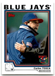 2004 Topps Carlos Tosca Toronto Blue Jays #296