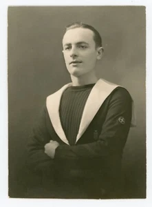 FOTO Fotografie, 1944 ein Seemann in Algier Matrose - Bild 1 von 2